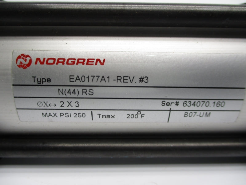 NORGREN EA0177A1 250PSI 2X3 5/8" NSNP