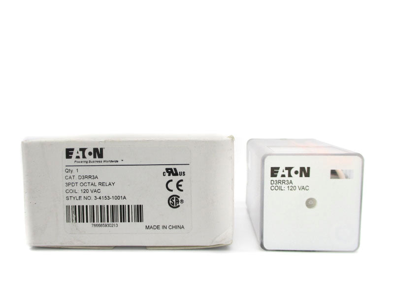 EATON D3RR3A 120VAC 10A NSMP
