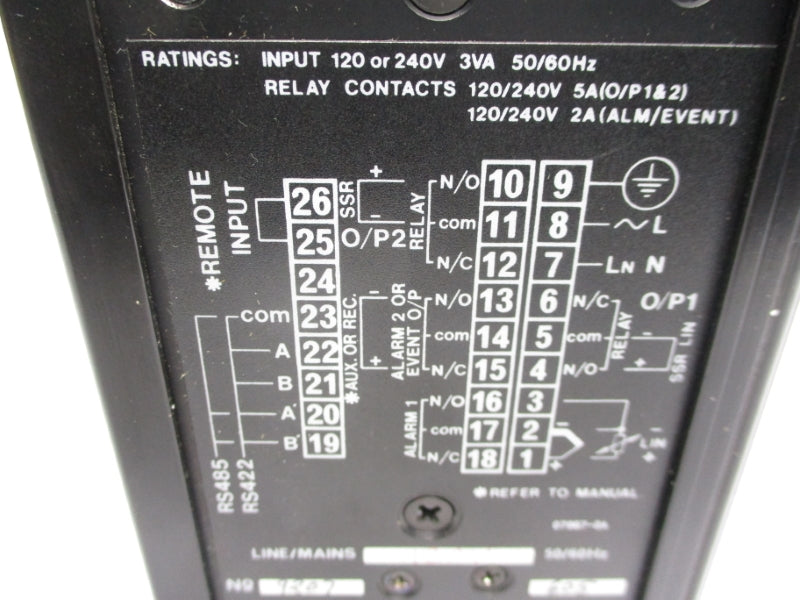 WEST INSTRUMENTS 2075 240V NSNP
