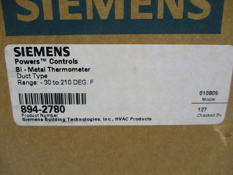 SIEMENS 894-2780 NSFS