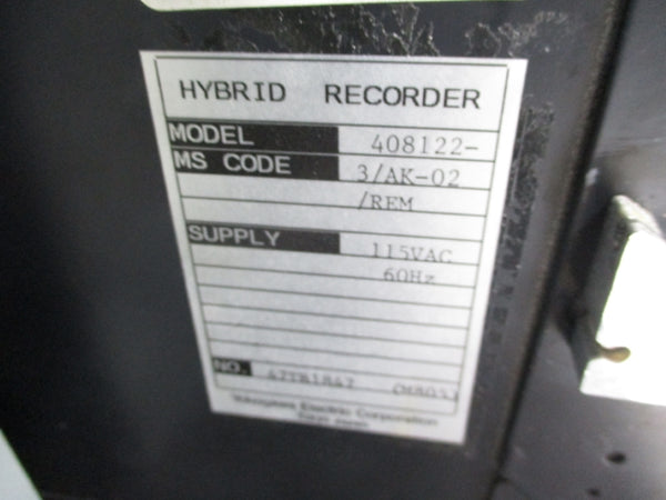 YOKOGAWA 408122-3/AK-02/REM 115VAC UNMP