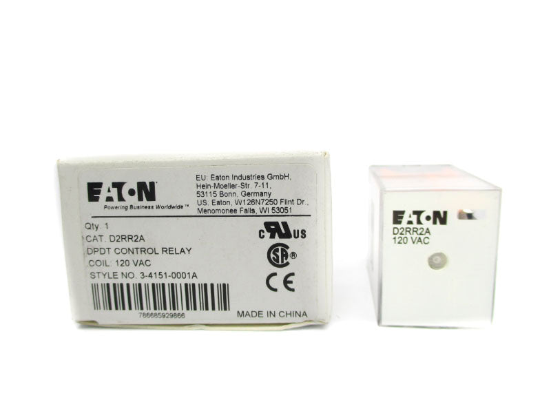 EATON D2RR2A 120VAC 12A NSMP
