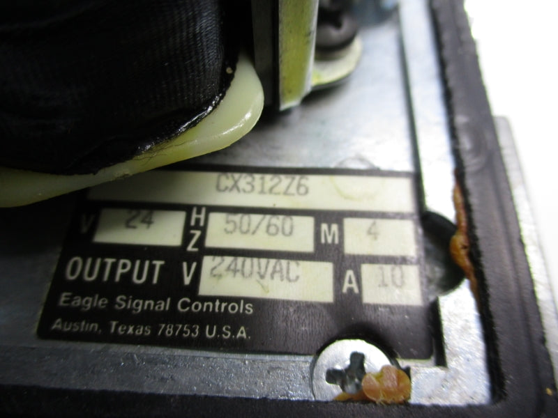 EAGLE SIGNAL CX312Z6 240VAC 10A NSMP