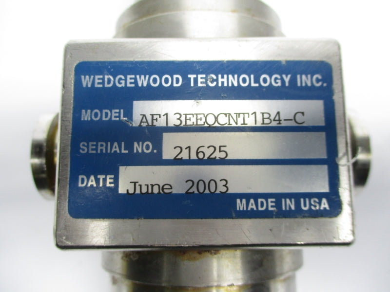 WEDGEWOOD TECHNOLOGY AF13EEQCNT1B4-C 3/8" UNMP