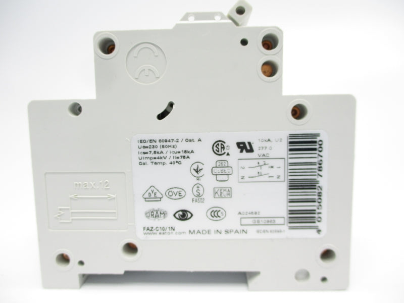 EATON FAZ-C10/1N 240V 10A NSMP