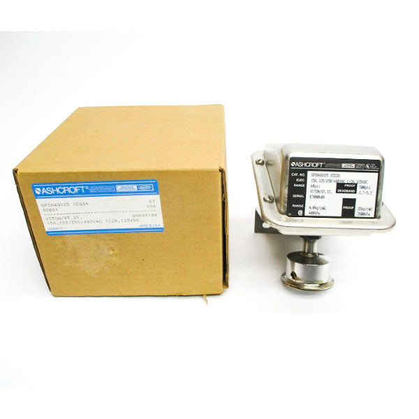 ASHCROFT GPSN4GV25XCG3A 480VAC 15A 60PSI 1" NSMP