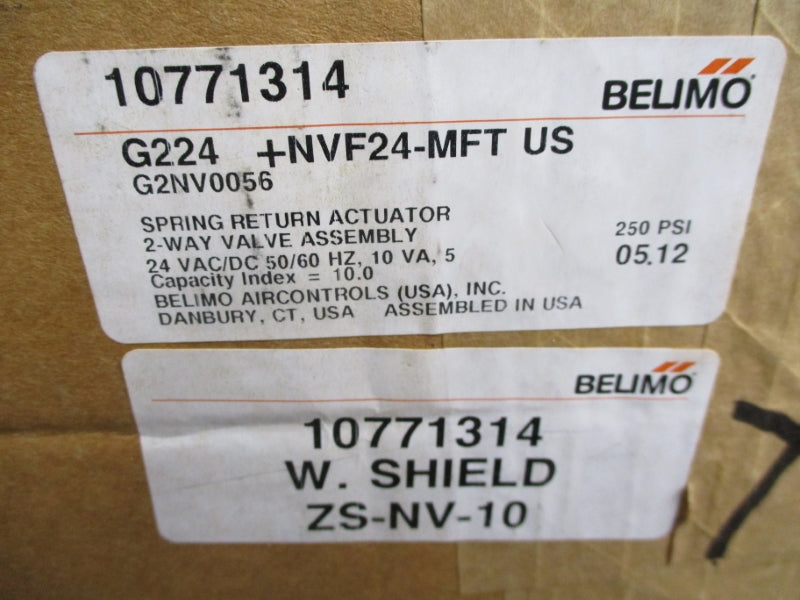 BELIMO G224+NVF24-MFT 24VAC 250PSI 1 3/8" NSMP