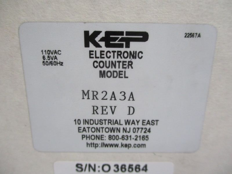 KEP MR2A3A 110VAC NSMP