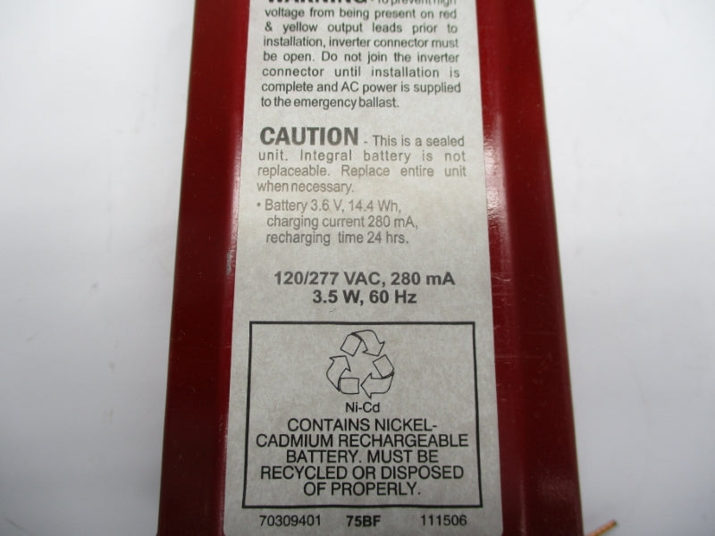 BODINE BDL94C 120/277VAC NSMP