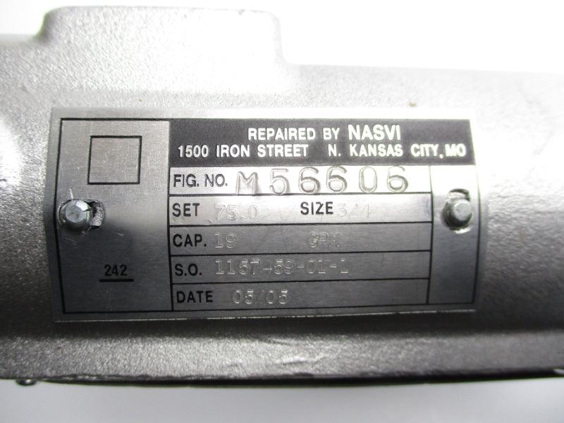 CROSBY 951101MA PSV-944-18 76PSI 3/4" UNMP