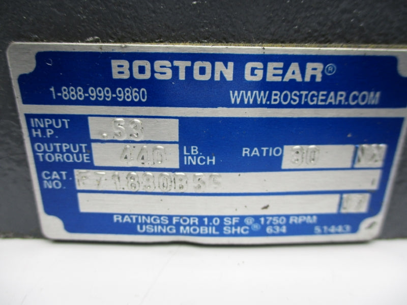 BOSTON GEAR F71830B5G NSMP