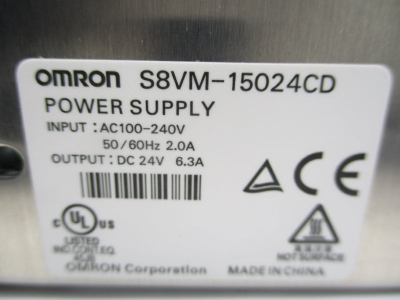 OMRON S8VM-15024CD 100-240VAC, 2A NSMP