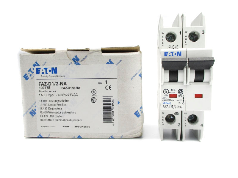 EATON FAZ-D1/2-NA 277VAC 1A NSMP