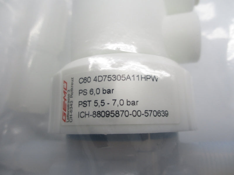 GEMU C604D75305A11HPW NSMP