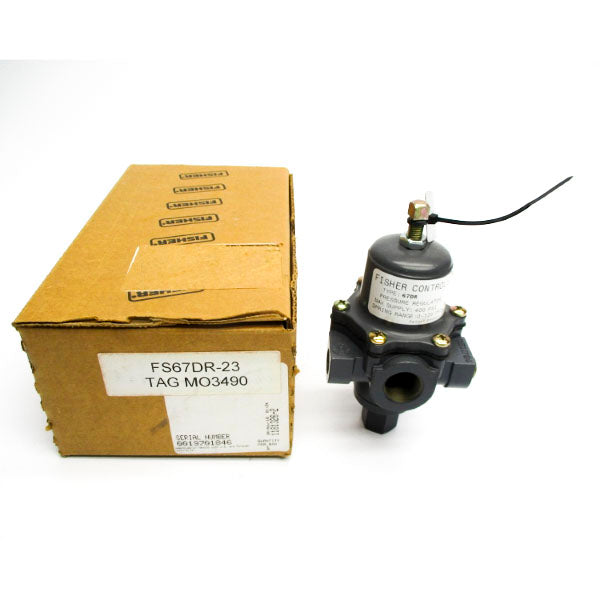 FISHER CONTROLS 67DR 0-125PSI NSMP