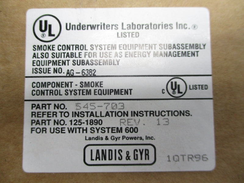 LANDIS&GYR 545-703 NSMP