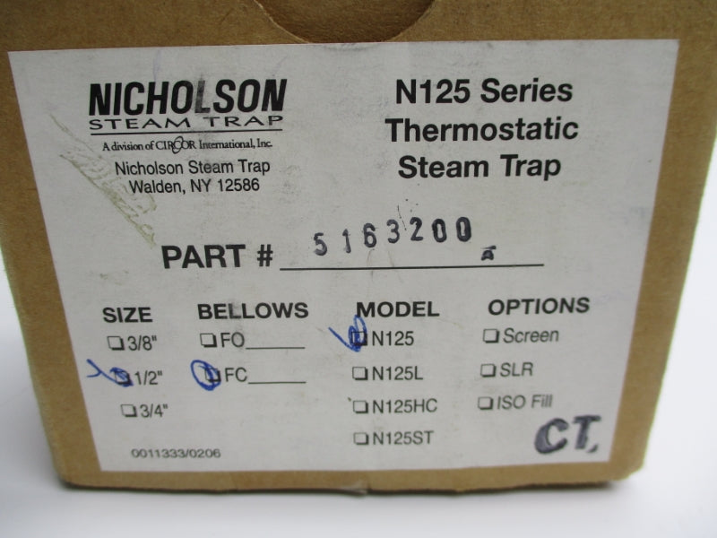 NICHOLSON N125 1/2" NSMP