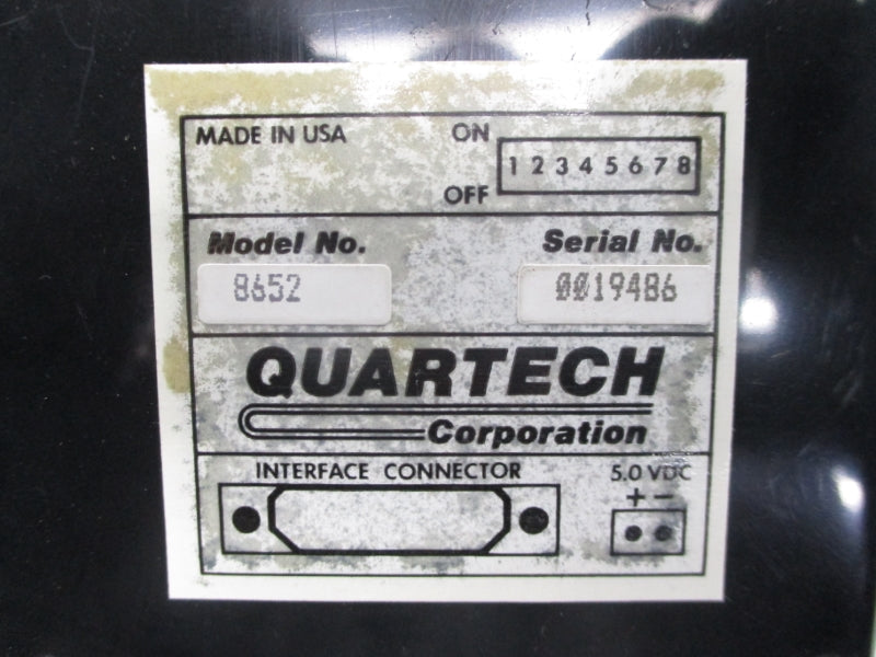 QUARTECH 8652 5VDC NSMP
