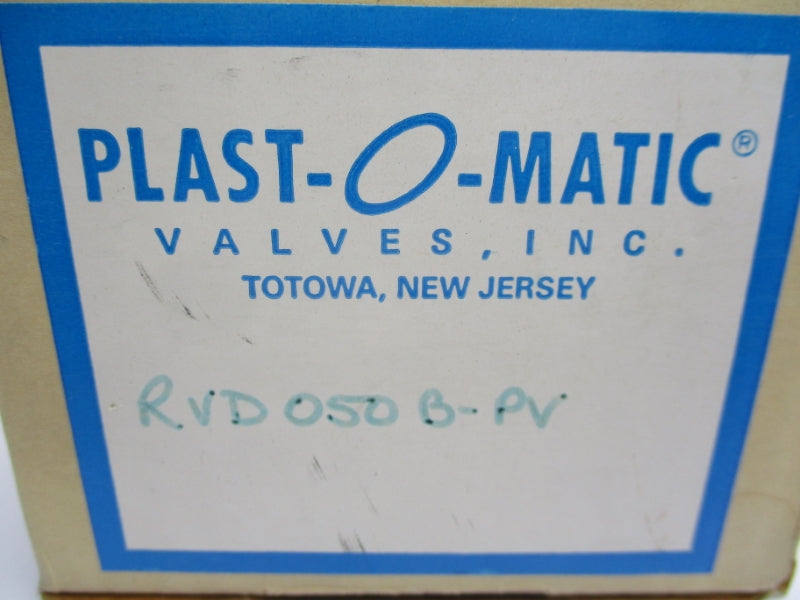 PLASTOMATIC RVD050B-PV 3-30PSI NSMP