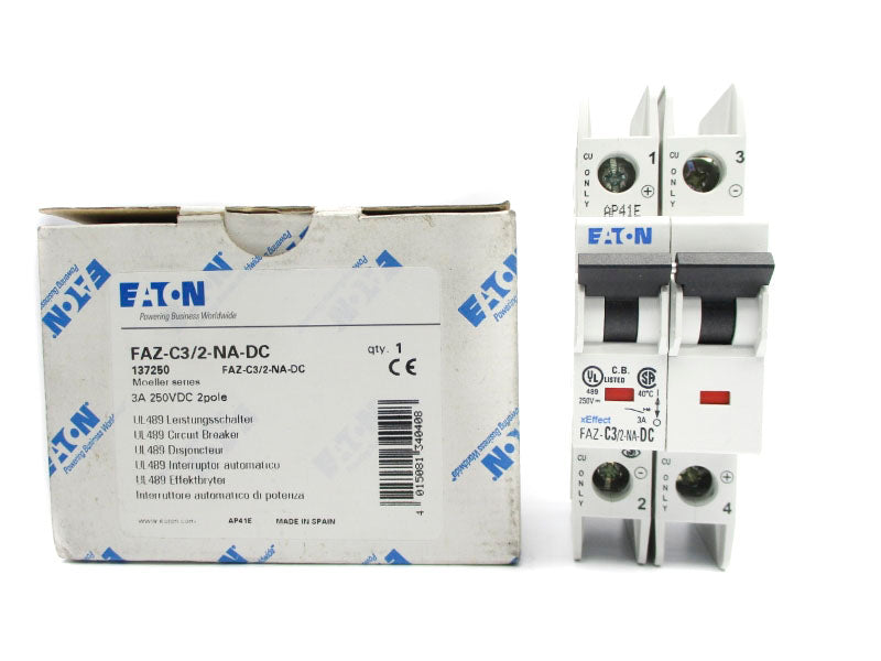 EATON FAZ-C3/2-NA-DC 250VDC 3A NSMP