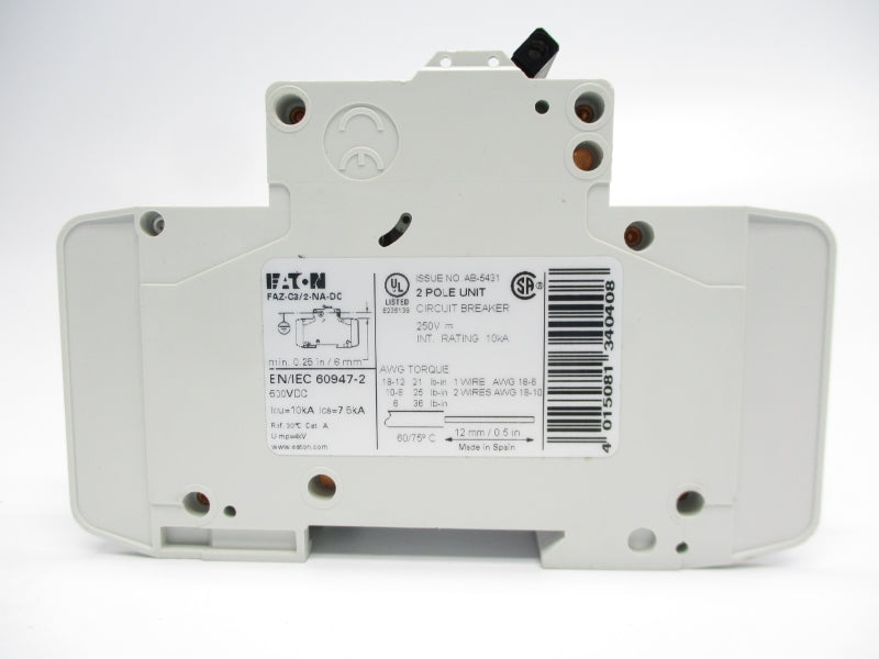EATON FAZ-C3/2-NA-DC 250VDC 3A NSMP