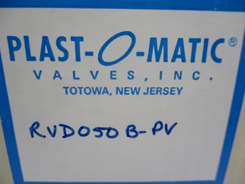 PLASTOMATIC RVD050B-PV 3-30PSI NSMP