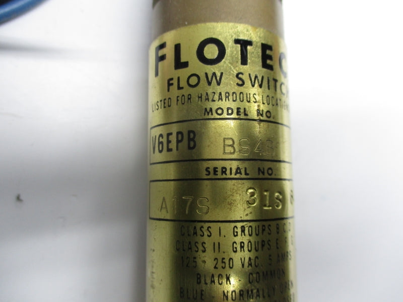 FLOTECT V6EPBBS4B 125/250VAC 5A 1-1/2" NSNP