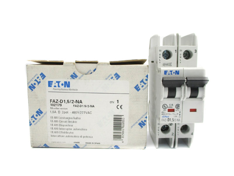 EATON FAZ-D1,5/2-NA 277VAC 1,5A NSMP