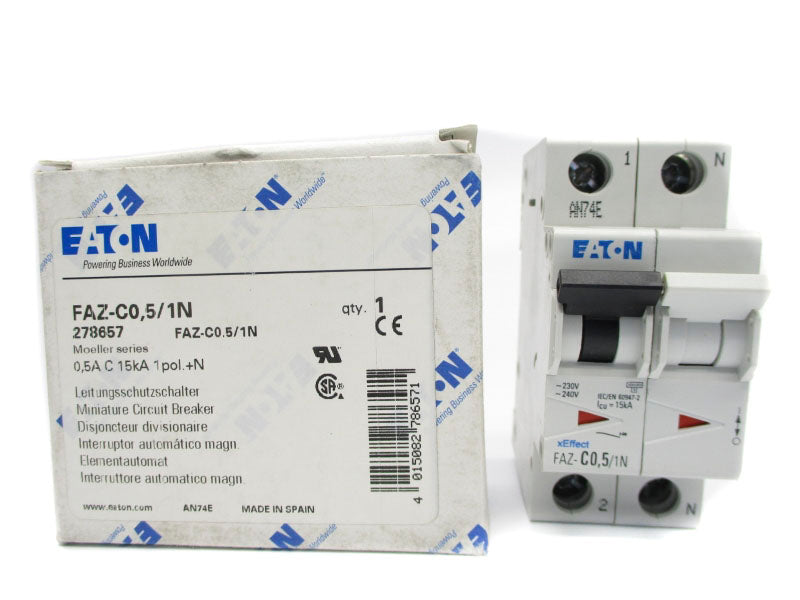 EATON FAZ-C0,5/1N 240V 0,5A NSMP