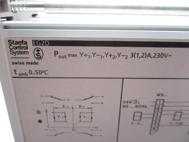 STAEFA CONTROL EG2D 230V 1.2A NSMP