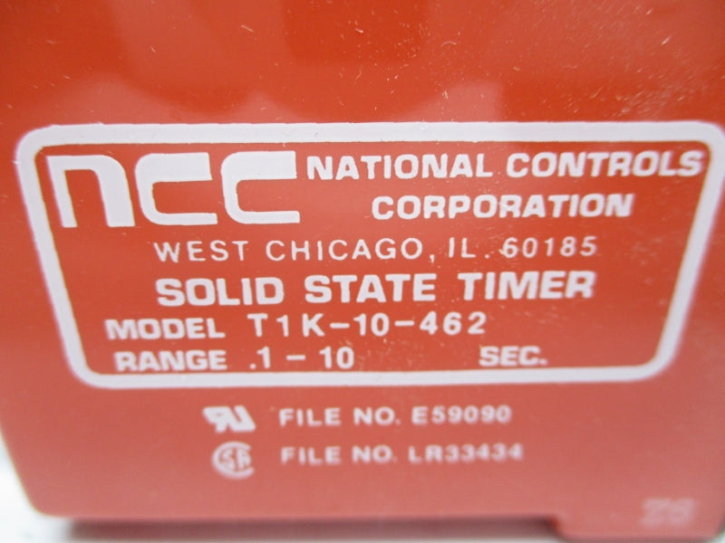 NCC T1K-00010-462 24VDC .1-10S NSMP