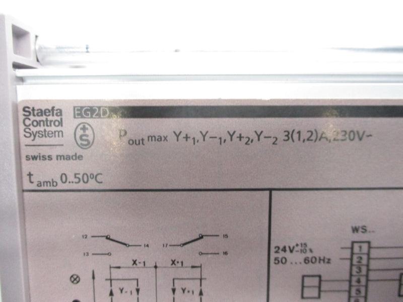 STAEFA CONTROL EG2D 230V 1.2A UNMP