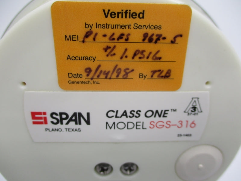SISPAN SGS-316 160PSI NSMP