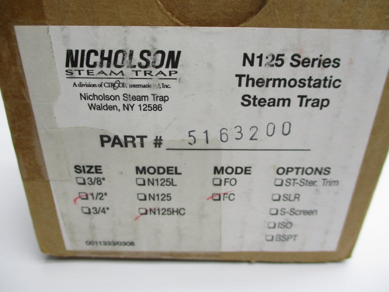 NICHOLSON N125HC 1/2" NSMP