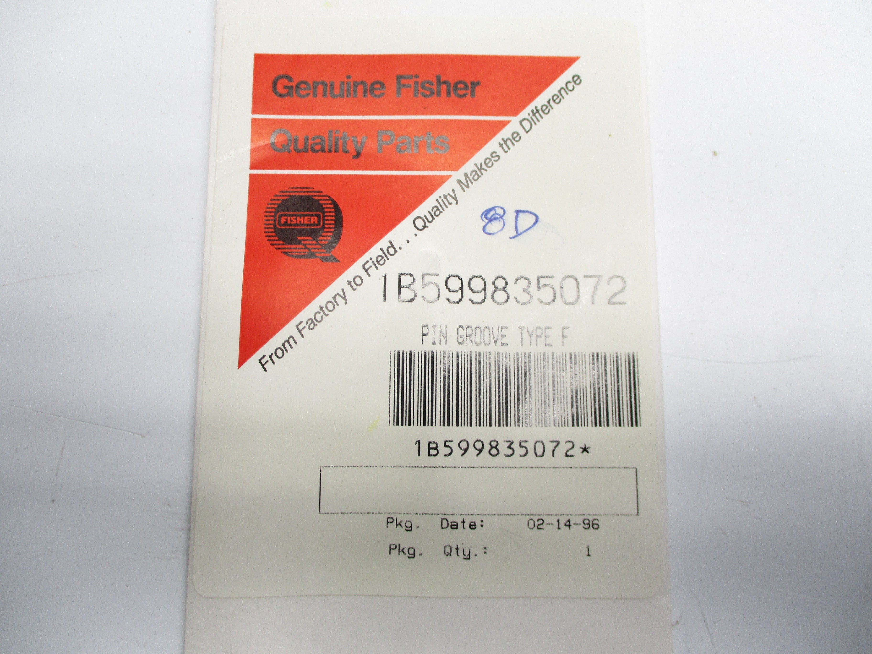 FISHER 1B599835072 NSMP