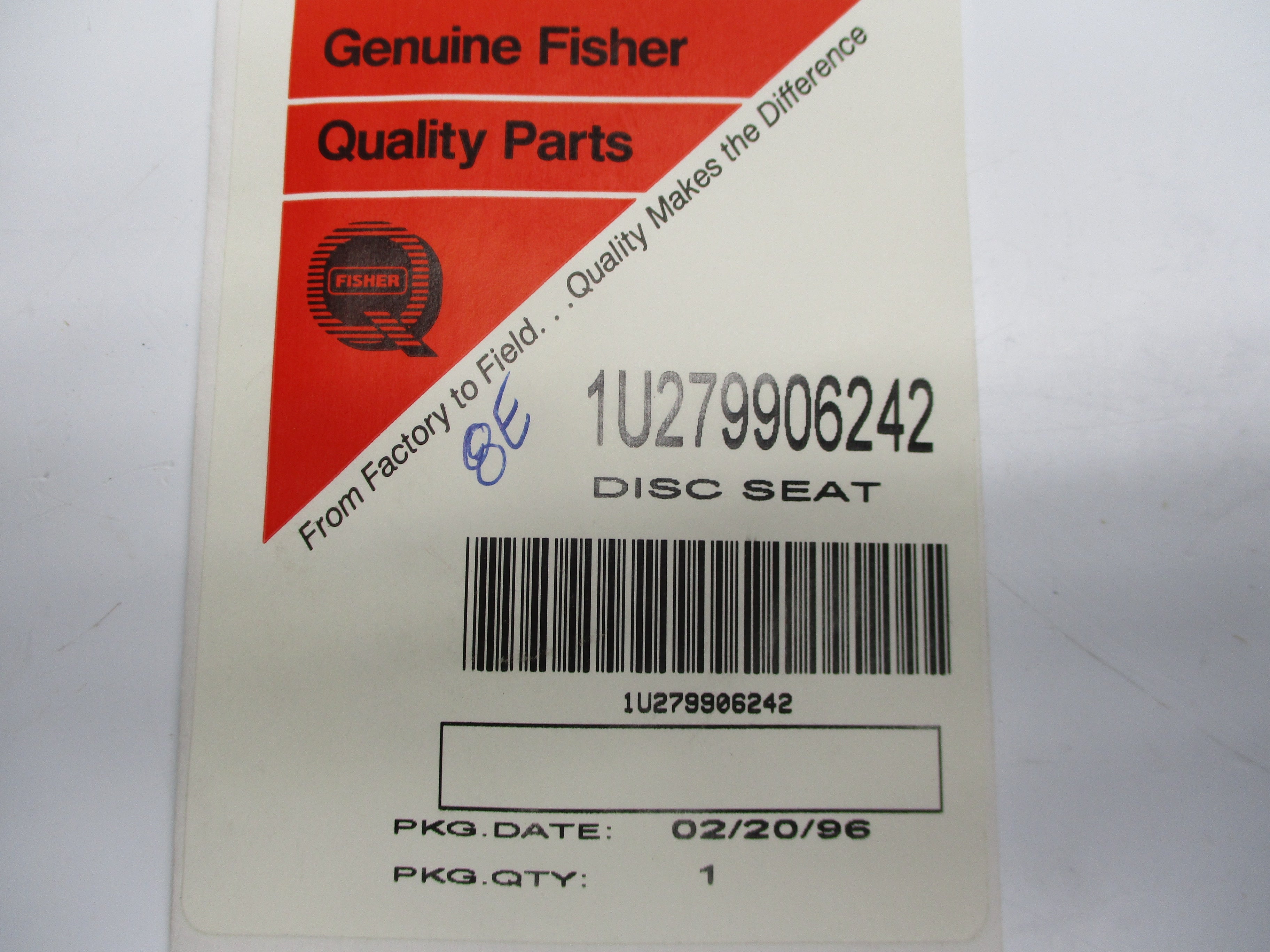 FISHER 1U279906242 NSFS