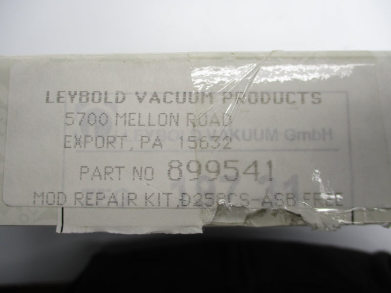 LEYBOLD D258CS-ASB 899541 NSMP