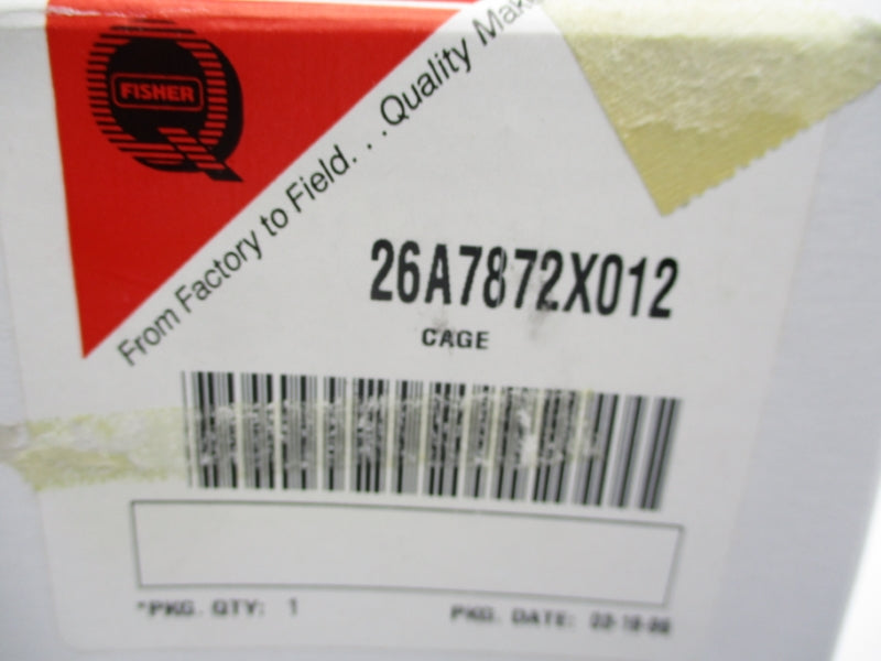 FISHER 26A7872X012 NSFS