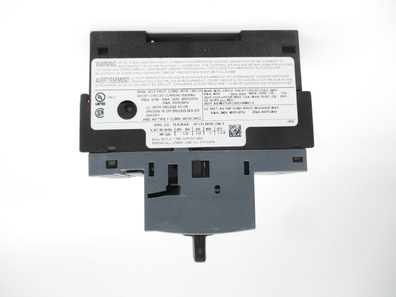 SIEMENS 3RV2011-1CA10 600V 1.8-2.5A NSMP