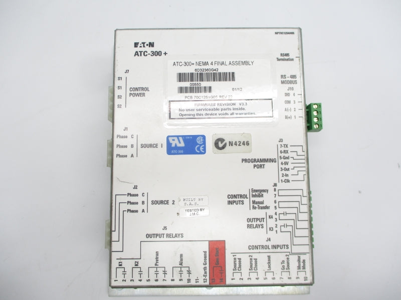 EATON 6D32360G42 ATC-300 F/W V3.3 UNMP