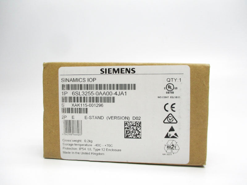SIEMENS 6SL3255-0AA00-4JA1 NSMP