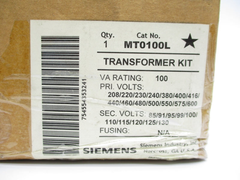 SIEMENS MT0100L SER. B 600V NSMP
