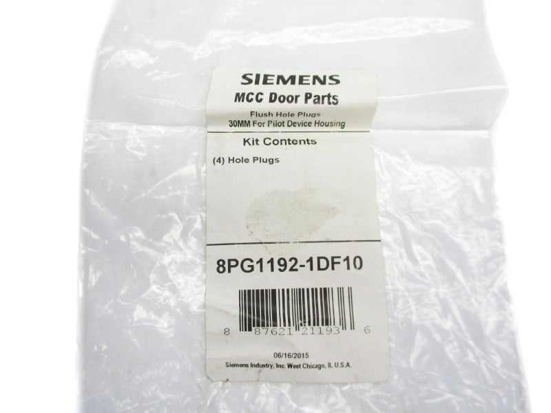SIEMENS 8PG1192-1DF10 (PKG OF 4) NSMP