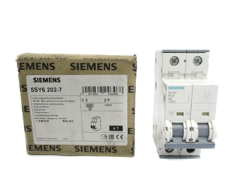 SIEMENS 5SY6202-7 400V 2A NSMP