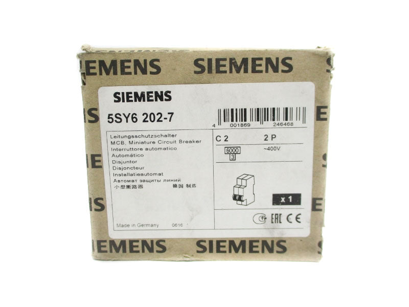 SIEMENS 5SY6202-7 400V 2A NSMP