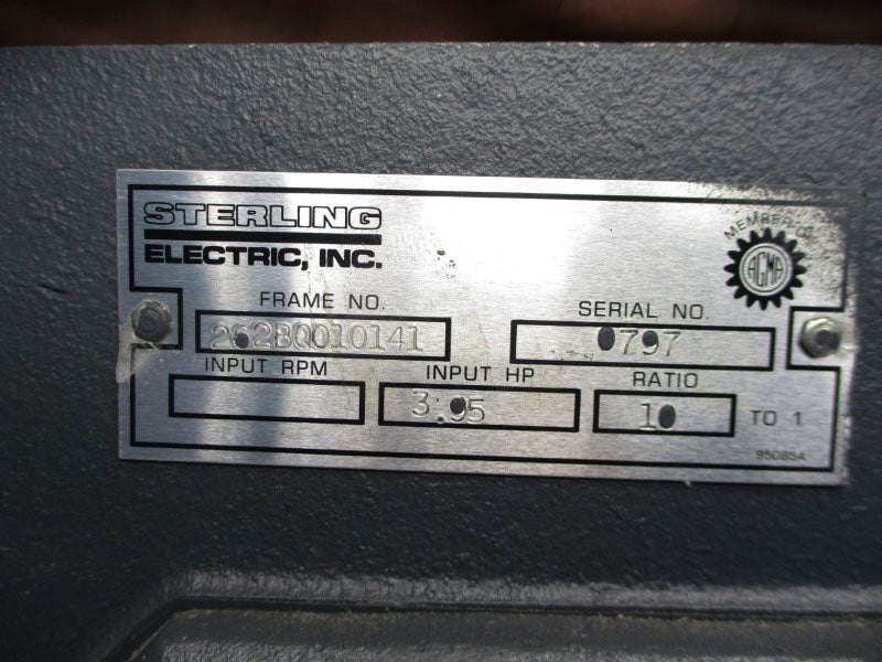 STERLING ELECTRIC 262BQ010141 NSNP