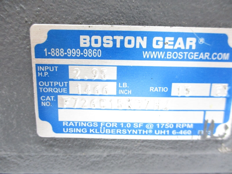 BOSTON GEAR F726C15KB7H2 NSNP