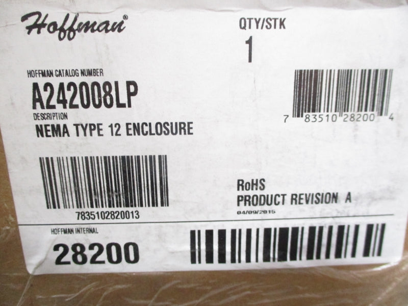 HOFFMAN A242008LP NSMP