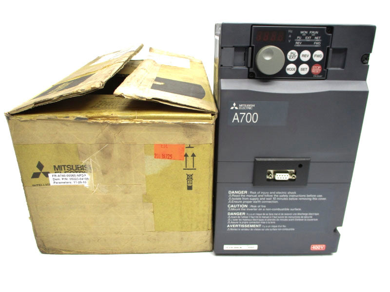 MITSUBISHI FR-A740-00060-NPDP FR-A740-00060-NA 380-480VAC 8.3A NSMP