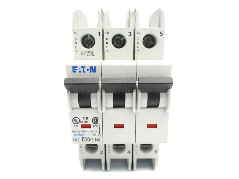 EATON FAZ-D10/3-NA 277V 10A (AS PICTURED) NSNP
